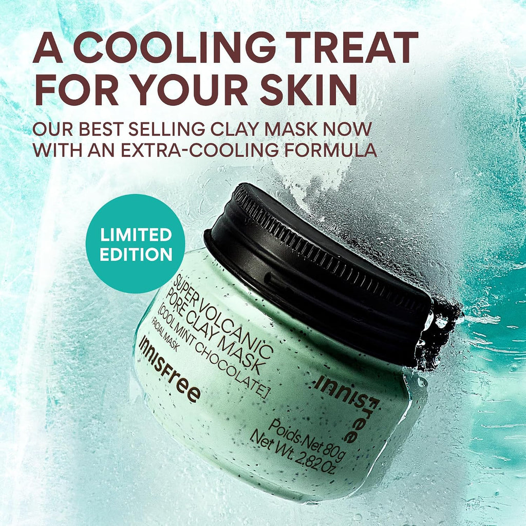 Innisfree Super Volcanic Pore Clay Mask | Exfoliating Korean Clay Mask
