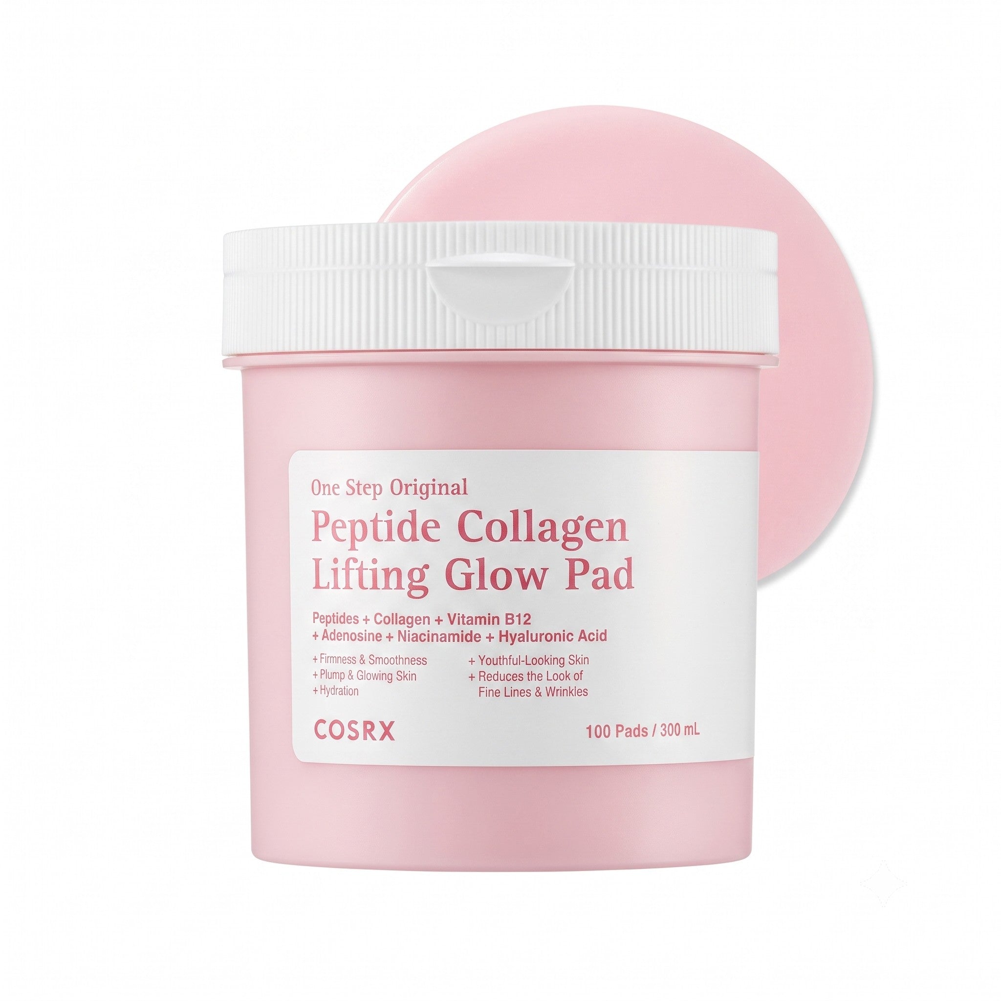 COSRX One Step Original Peptide Collagen Lifting Glow Pad 100 Pads