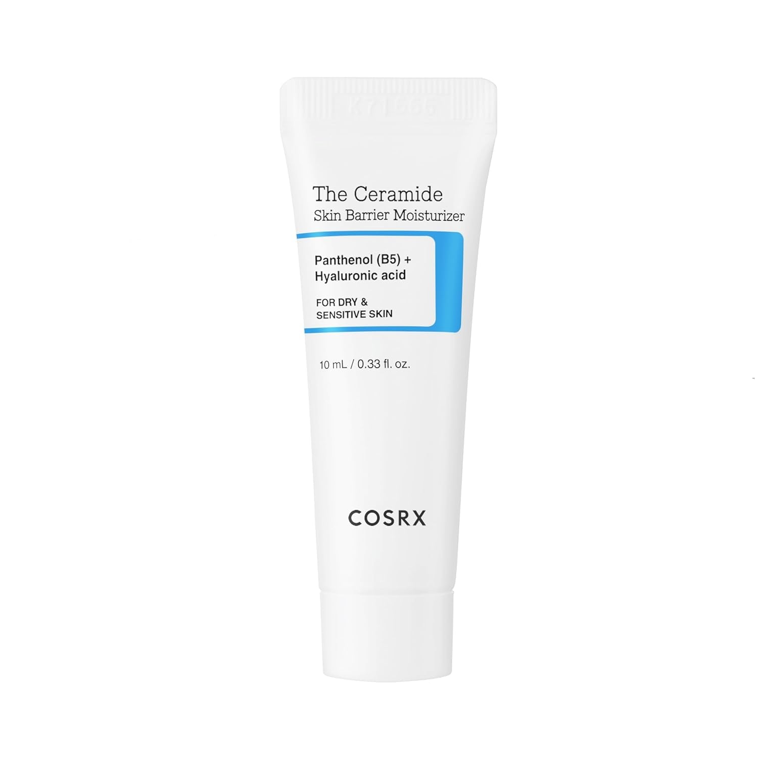 Mini 7X Ceramide Moisturizer for Face, Barrier Repair Face Cream | 0.34 Fl.Oz, Travel Essentials, 7 Ceramides, Hyaluronic Acid & Panthenol for All Skin Types, Korean Skin Care