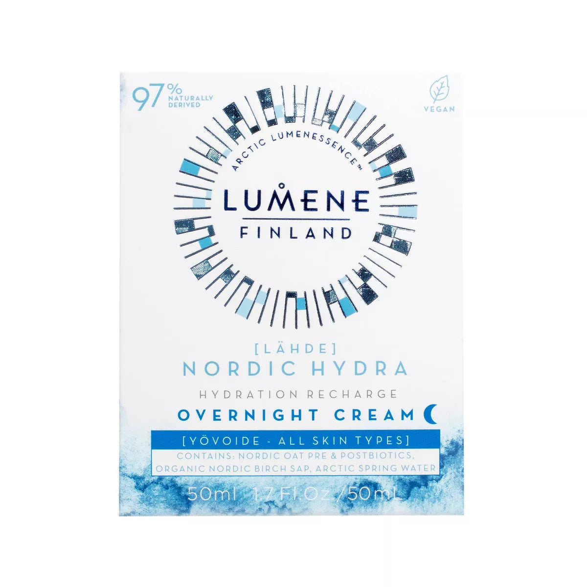 Lumene Lahde Arctic Aqua Foaming Gel Cleanser - 5.1 Fl Oz: Moisturizing, Vegan, Normal Skin