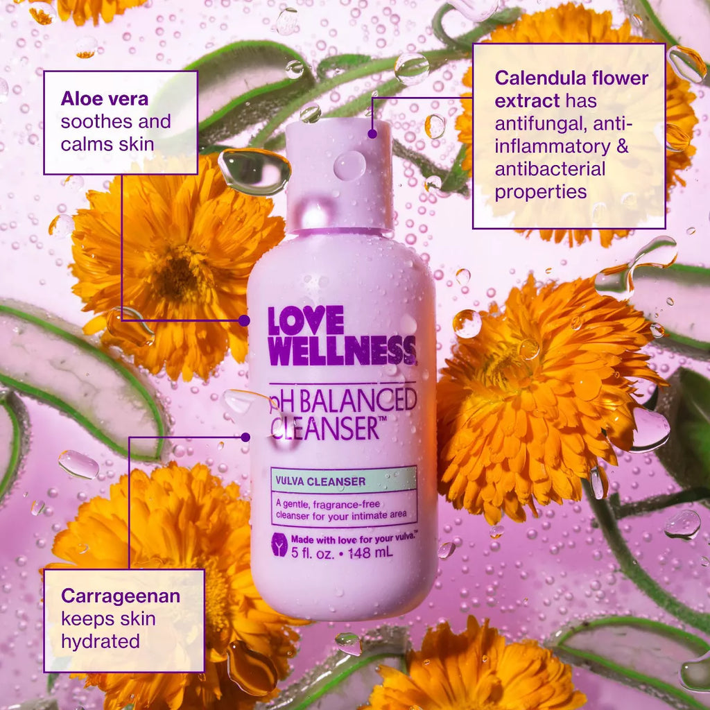 Love Wellness Ph Balanced Cleanser Fragrance Free Cleanser
