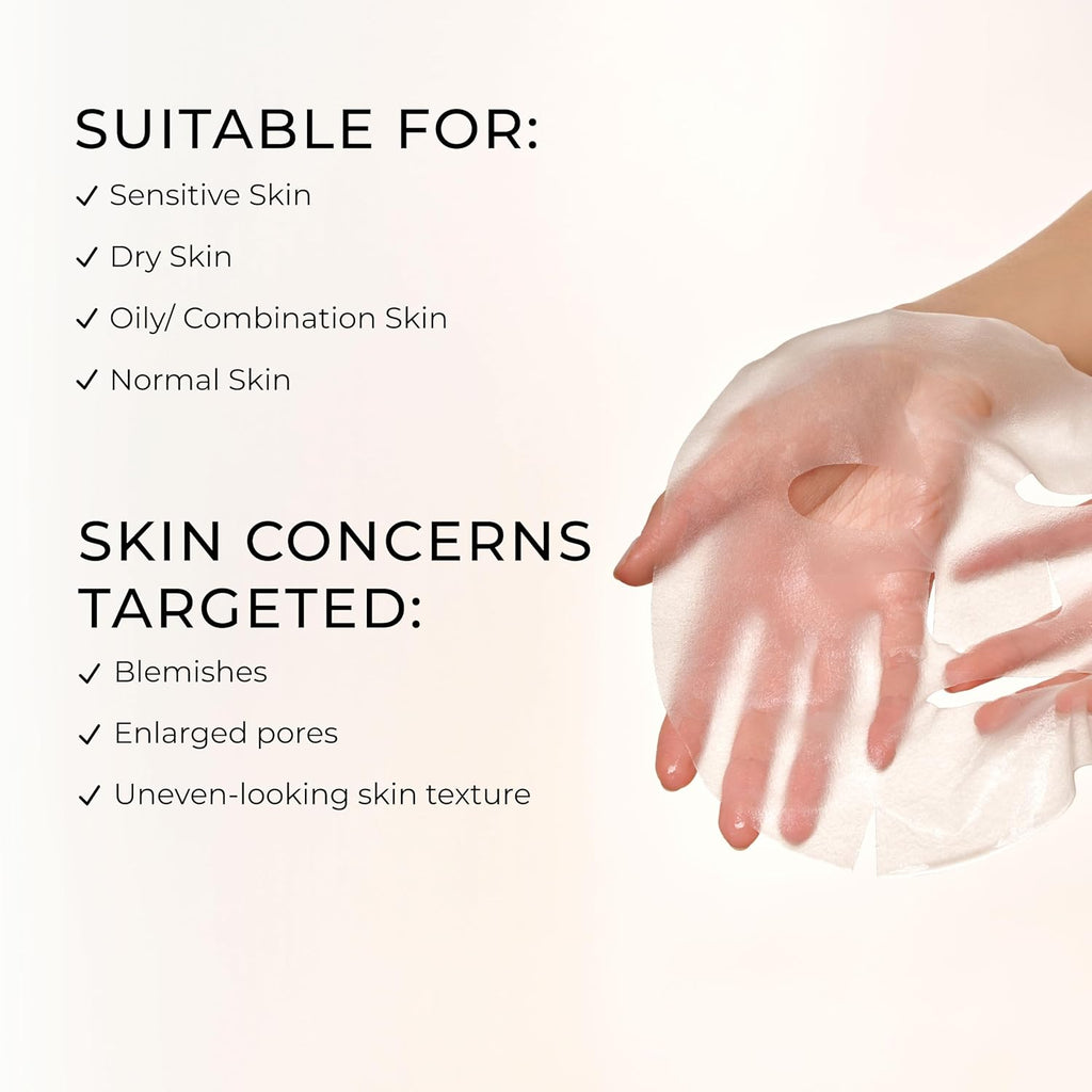 the Rescue Moment, Exfoliating PHA & AHA Sheet Mask, Brightening & Clarifying, Vegan Korean Sheet Mask for All Skin Types, 0.88 OZ. (25 G)