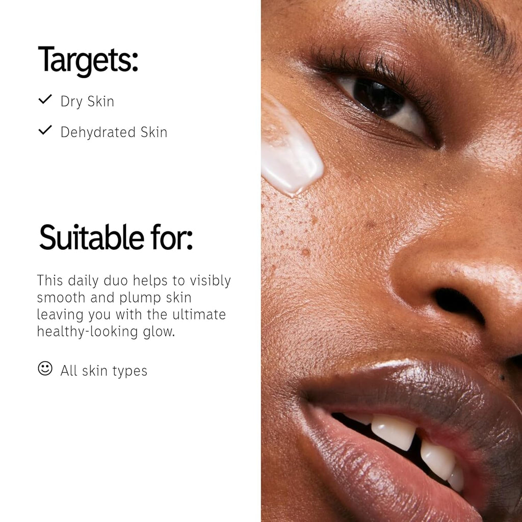 It’S Giving Hydration Gift Set, Hydrating Cream-To-Milk Cleanser + Omega Water Cream Moisturiser, Skincare Duo for Healthy, Glowing Skin, Gift Set for All Skin Types