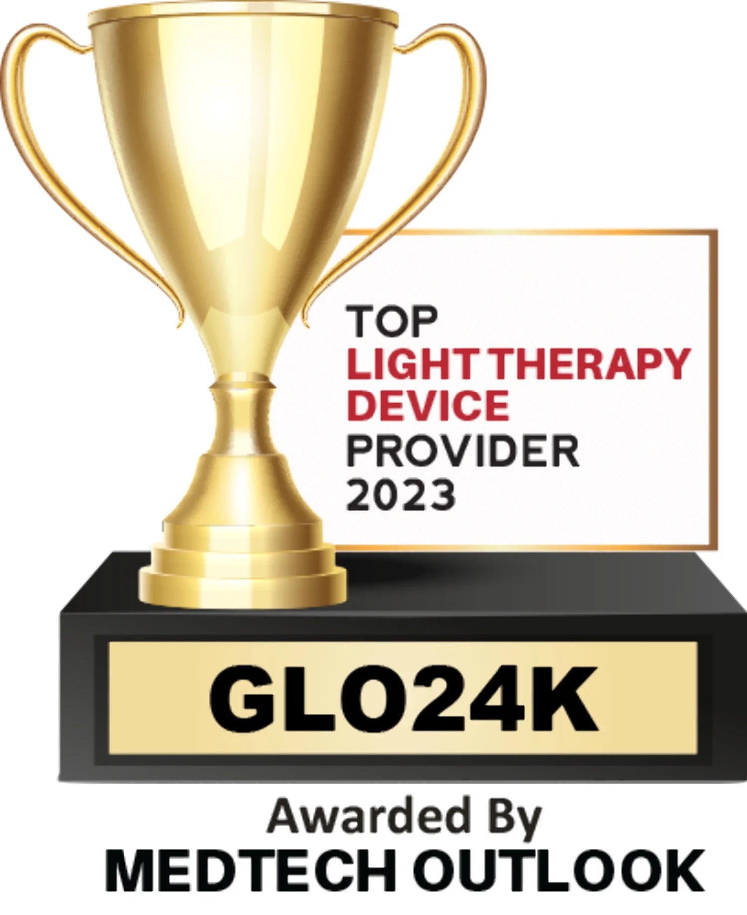 GLO24K 7 Color LED Neck and Face Beauty Device - Limited Edition