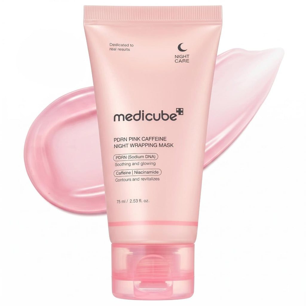 Medicube PDRN Pink Caffeine Night Wrapping Mask, 75ml