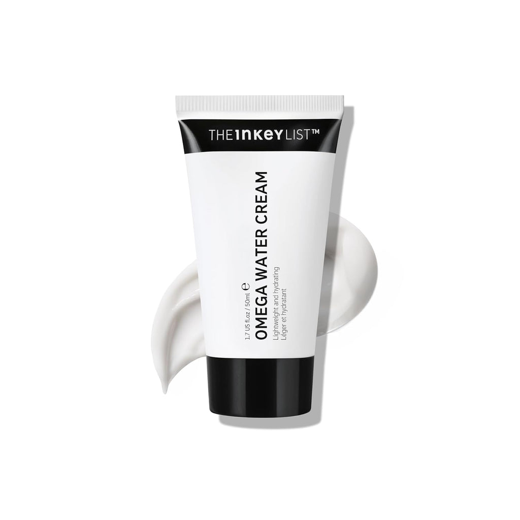 The INKEY List Omega Water Cream, Oil-Free Face Moisturiser, Lightweight Gel, Vegan Friendly Skincare, Suitable for Blemish Prone Skin | Oil-Free Gel Moisturizer with Omega Fatty Acids, 5% Glycerin, Betaine and Niacinamide for Lightweight Barrier Hydration