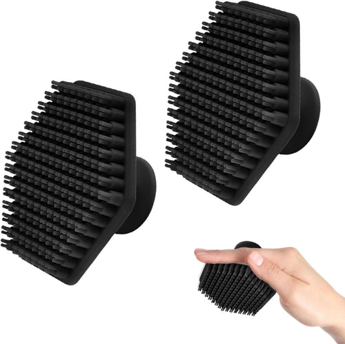 2-Piece Silicone Facial Brush Set for Men and Women
