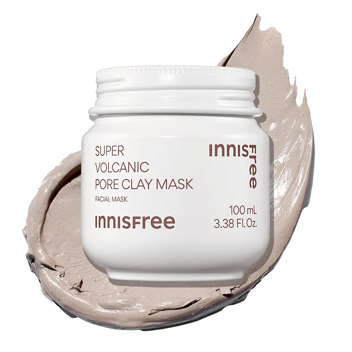Innisfree Super Volcanic Pore Clay Mask | Exfoliating Korean Clay Mask