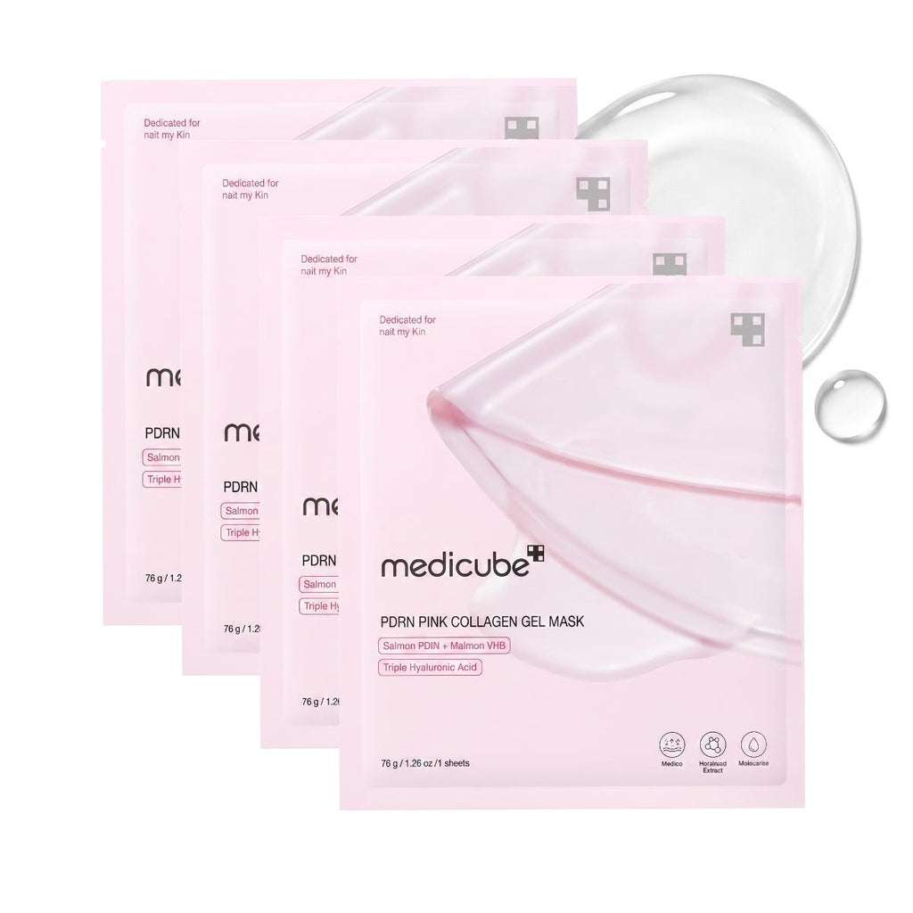 Medicube PDRN Pink Collagen Gel Mask – 4 Sheets