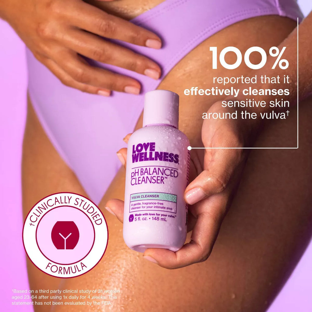 Love Wellness Ph Balanced Cleanser Fragrance Free Cleanser