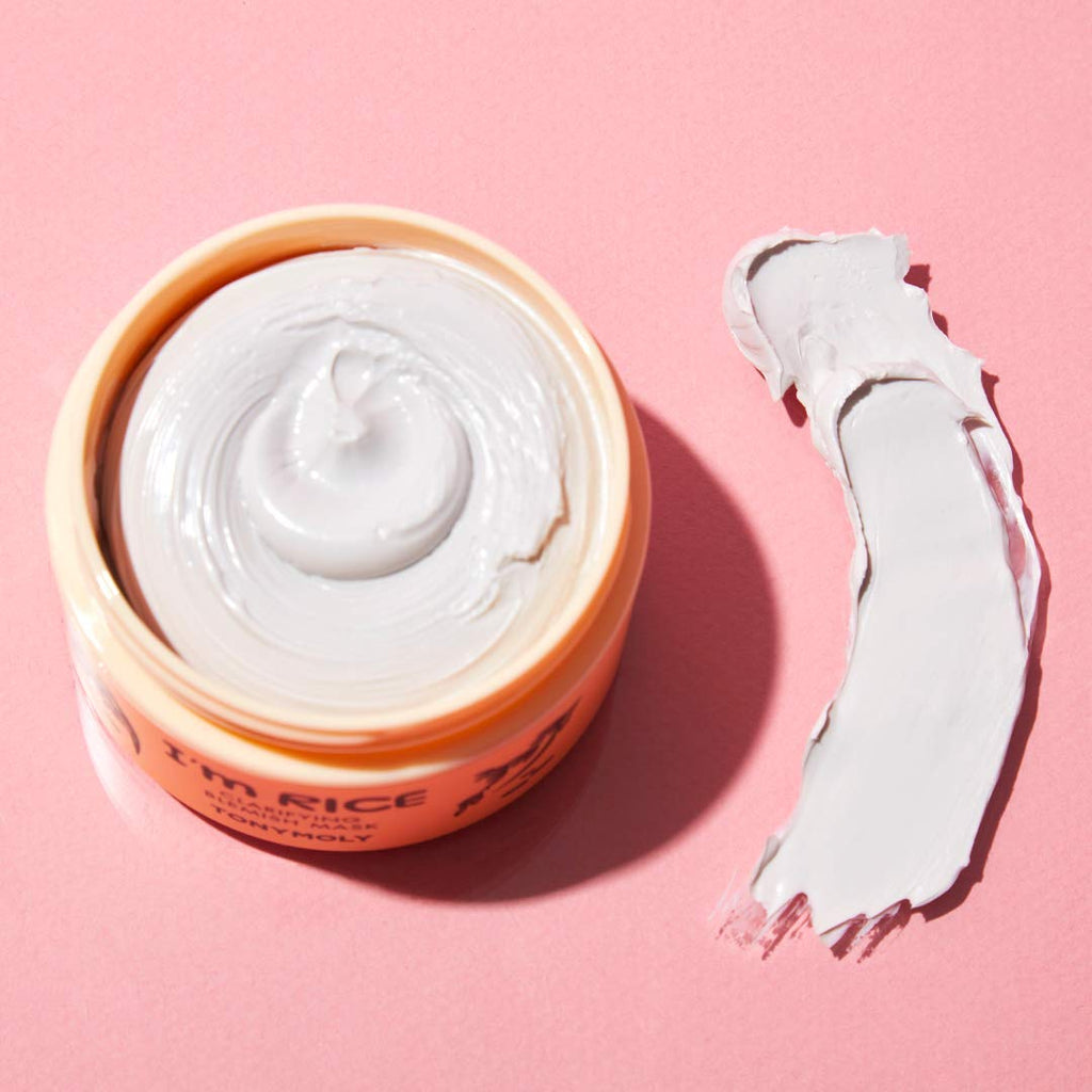 I'M Rice Clarifying Blemish Kaolin Clay Mask, Face Pore Detox Mask