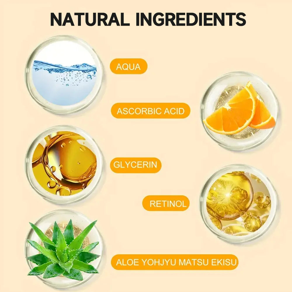 Face Serum 3 in 1 Nicotinamide Anti-Aging Wrinkle Face Serum Facial Moisturizing Brightening Firming Facial Essence Face