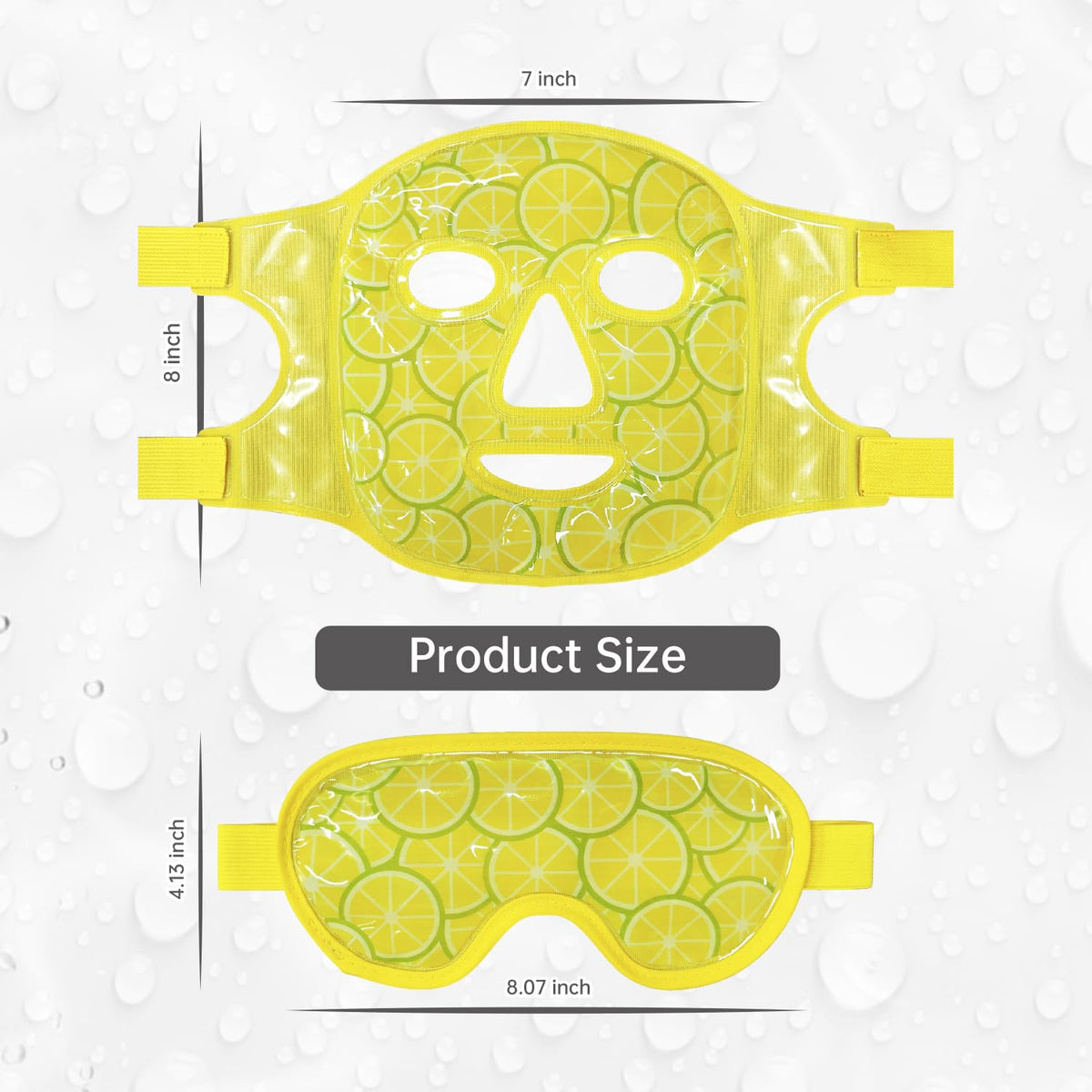 Cooling Mask Ice Pack for Face Eye, Hot Cold Compress for Face