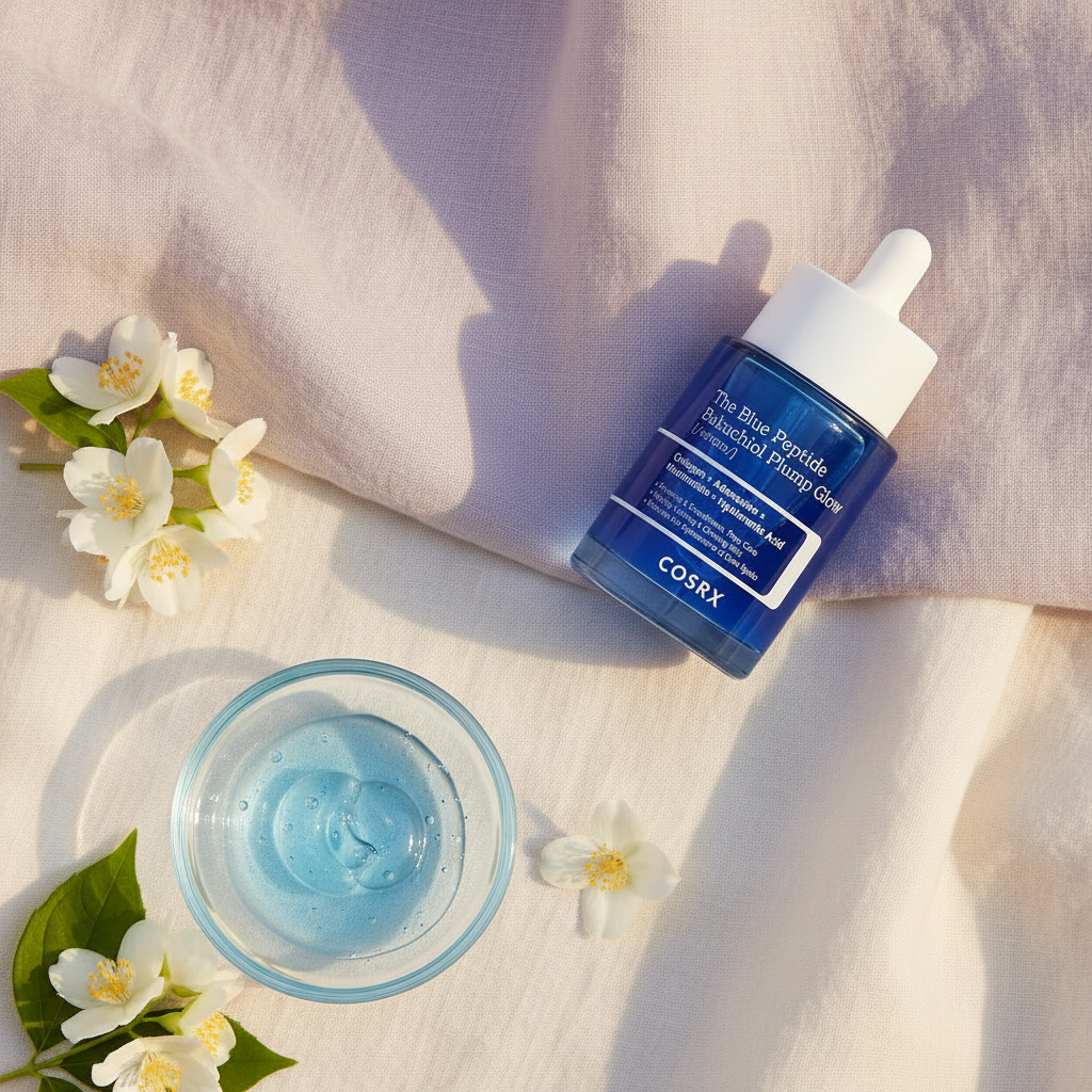 COSRX The Blue Peptide Bakuchiol Plump Glow Serum 50ml