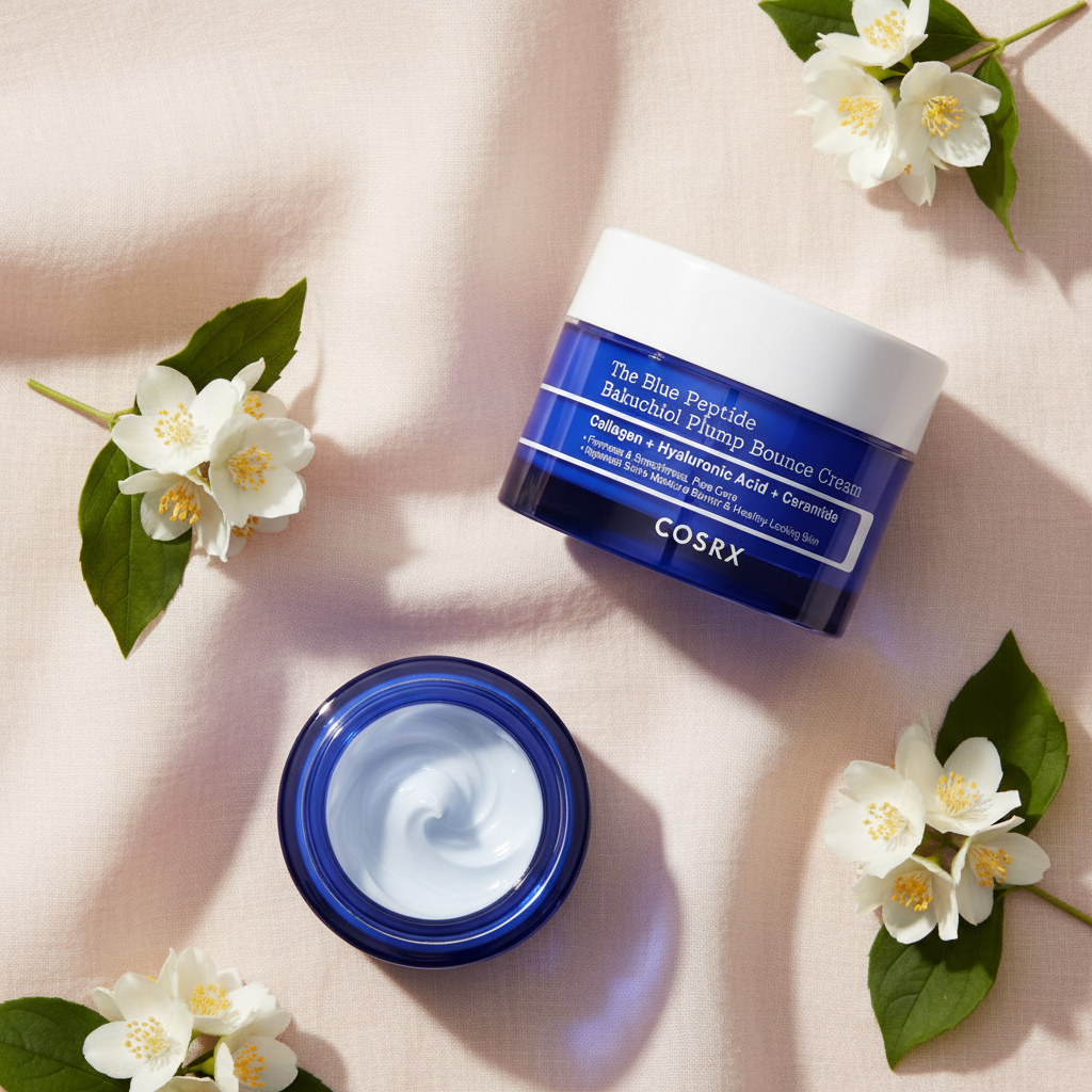 COSRX The Blue Peptide Bakuchiol Plump Bounce Cream 50ml