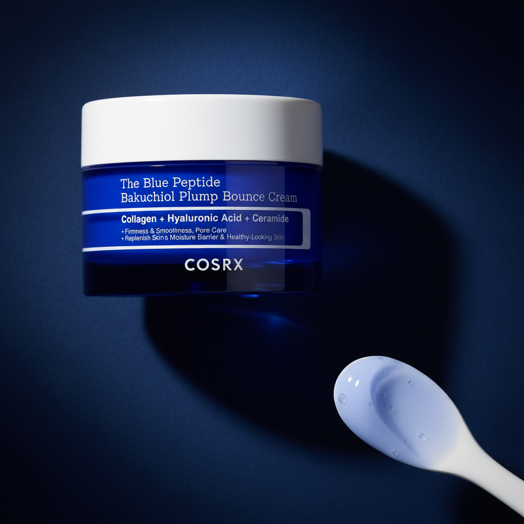 COSRX The Blue Peptide Bakuchiol Plump Bounce Cream 50ml