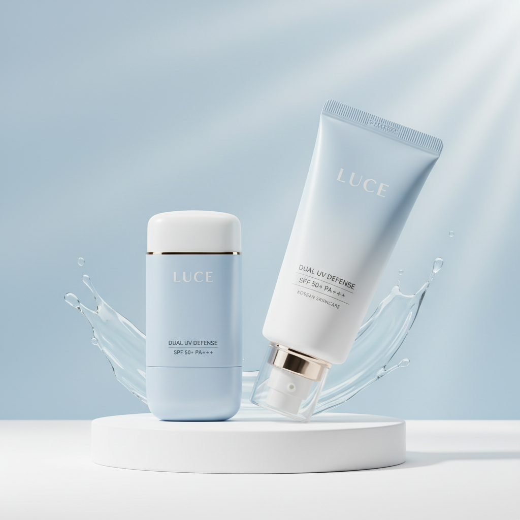 Korean Suncare Dual UV Set | Cotton Airy Sunstick + Bio Watery Suncream | SPF 50