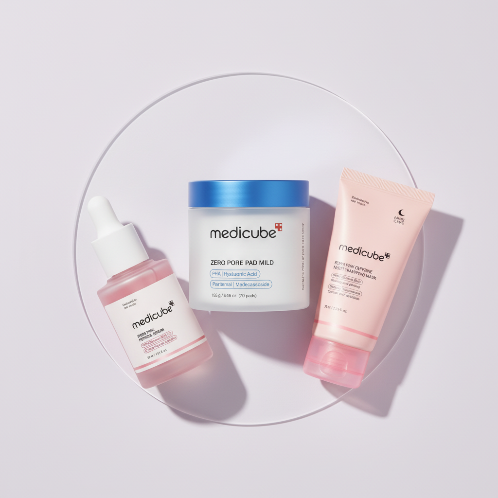Medicube 3-step routine