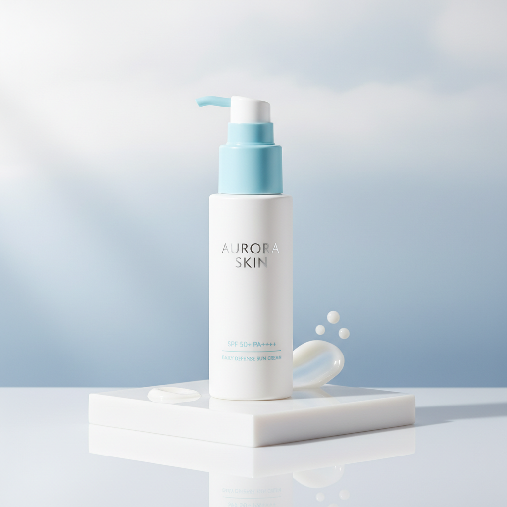 Korean SPF 50 Sunscreen hero shot