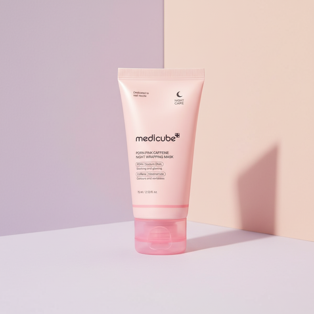Medicube PDRN Pink Caffeine Night Wrapping Mask, 75ml