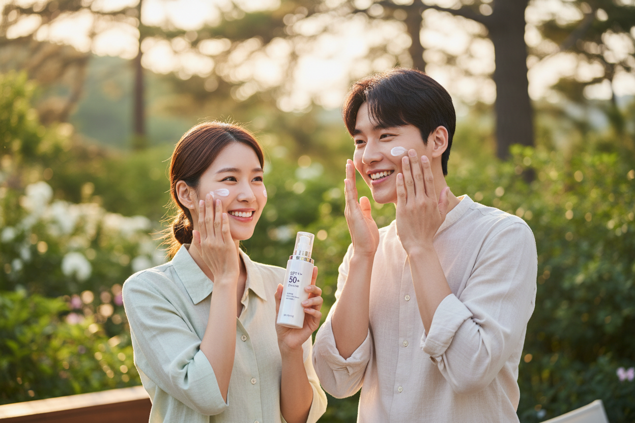 Korean SPF 50 Sunscreen | Lightweight, No White Cast | 60ml