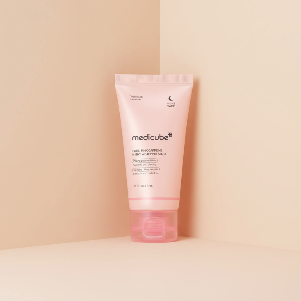 Medicube PDRN Pink Caffeine Night Wrapping Mask, 75ml