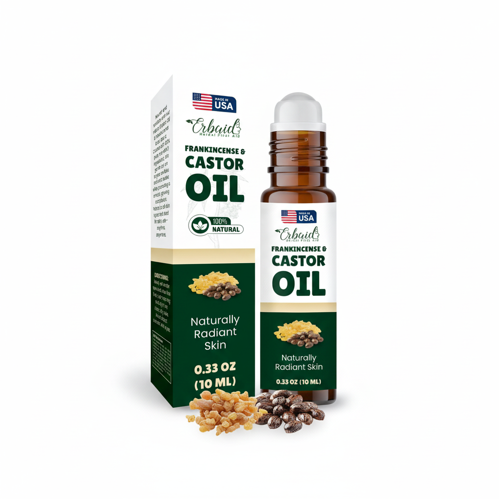 Castor Oil & Frankincense Under Eye Roll On